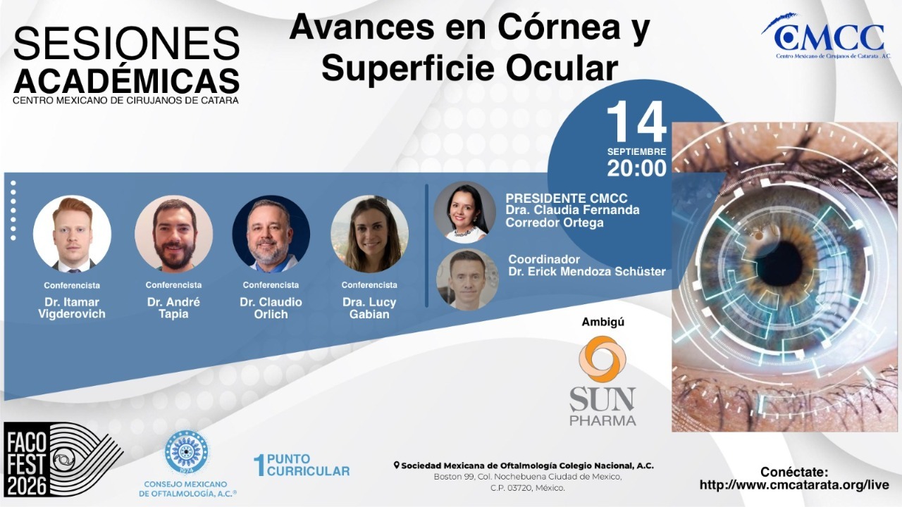 Avances en córnea y Superficie Ocular